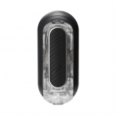Черный мастурбатор Tenga Flip Zero Gravity с вибрацией - Tenga - в Ногинске купить с доставкой
