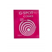 Стимулирующий интимный крем для женщин Cosmo G-spot - 2 гр. - Биоритм - купить с доставкой в Ногинске