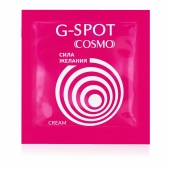 Стимулирующий интимный крем для женщин Cosmo G-spot - 2 гр. - Биоритм - купить с доставкой в Ногинске