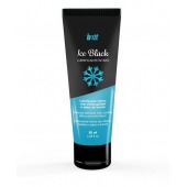 Лубрикант на водной основе Ice Black с ледяным эффектом - 50 мл. - INTT - купить с доставкой в Ногинске