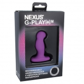 Фиолетовая вибровтулка Nexus G-Play+ M - Nexus Range - в Ногинске купить с доставкой