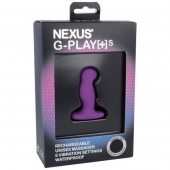 Фиолетовая вибровтулка Nexus G-Play+ S - Nexus Range - в Ногинске купить с доставкой