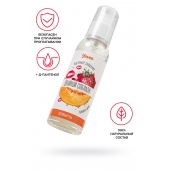 Съедобная гель-смазка Yovee «Двойной соблазн» с Д-пантенолом и вкусом клубники и дыни - 100 мл. - ToyFa - купить с доставкой в Ногинске