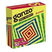 Микс-набор из 30 презервативов Ganzo Mixed - Ganzo - купить с доставкой в Ногинске