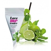 Съедобное согревающее массажное масло Love Me Tender Mojito с ароматом мохито - 10 мл. - Love to Love - купить с доставкой в Ногинске