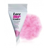 Съедобное согревающее массажное масло Love Me Tender Cotton Candy с ароматом сладкой ваты - 10 мл. - Love to Love - купить с доставкой в Ногинске