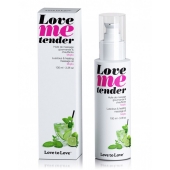 Съедобное согревающее массажное масло Love Me Tender Mojito с ароматом мохито - 100 мл. - Love to Love - купить с доставкой в Ногинске