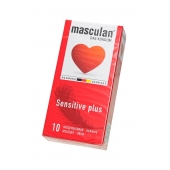 Презервативы Masculan Sensitive plus - 10 шт. - Masculan - купить с доставкой в Ногинске
