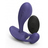 Темно-синий вибромассажер Witty P G Vibrator with Remote Control - Love to Love - в Ногинске купить с доставкой