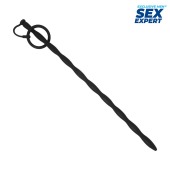 Черный стимулятор уретры Sex Expert - Sex Expert - купить с доставкой в Ногинске