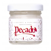 Массажная свеча Caramel   Popcorn - 35 мл. - Pecado - купить с доставкой в Ногинске