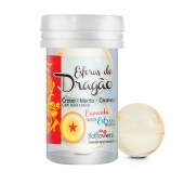 Интимный гель Esferas do Dragao Hot Ball с охлаждающе-разогревающим эффектом (2 шарика по 3 гр.) - HotFlowers - купить с доставкой в Ногинске
