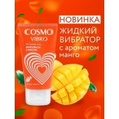 Возбуждающий интимный гель Cosmo Vibro с ароматом манго - 50 гр. - Биоритм - купить с доставкой в Ногинске