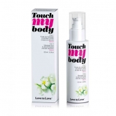 Силиконовый лубрикант 2-в-1 Touch My Body с ароматом моной - 100 мл. - Love to Love - купить с доставкой в Ногинске