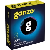 Презервативы увеличенного размера Ganzo XXL - 3 шт. - Ganzo - купить с доставкой в Ногинске