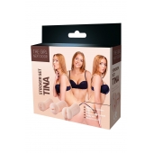 Набор из 3 мастурбаторов The Girl Next Door Tina - Dream Toys - в Ногинске купить с доставкой
