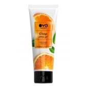 Лубрикант на водной основе OYO Aroma Gel Orange с ароматом апельсина - 75 мл. - OYO - купить с доставкой в Ногинске