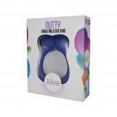 Синее эрекционное виброкольцо Nutty - Adrien Lastic - в Ногинске купить с доставкой