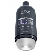Мастурбатор в бутылке Shower Therapy Deep Cream - Pipedream - в Ногинске купить с доставкой