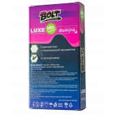 Набор презервативов Bolt Condoms - Luxe - купить с доставкой в Ногинске