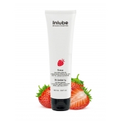 Лубрикант на водной основе Nuei Inlube с алоэ вера и ароматом клубники - 100 мл. - Nuei cosmetics - купить с доставкой в Ногинске