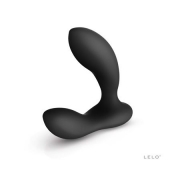 Чёрный перезаряжаемый стимулятор простаты Bruno Black - Lelo - в Ногинске купить с доставкой