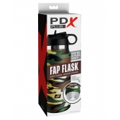 Мастурбатор в камуфляжной колбе Fap Flask - Pipedream - в Ногинске купить с доставкой