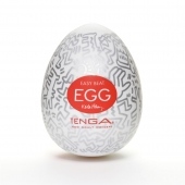 Мастурбатор-яйцо Keith Haring EGG PARTY - Tenga - в Ногинске купить с доставкой
