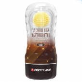 Прозрачный текстурированный мастурбатор Vacuum Cup Masturbator Stellar - Baile - в Ногинске купить с доставкой
