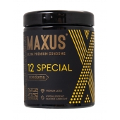 Презервативы с точками и рёбрами MAXUS Special - 12 шт. - Maxus - купить с доставкой в Ногинске
