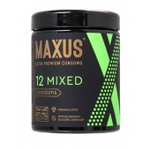 Презервативы MAXUS Mixed - 12 шт. - Maxus - купить с доставкой в Ногинске
