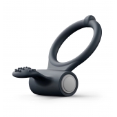 Черное эрекционное кольцо Power Clit - Dorcel - в Ногинске купить с доставкой