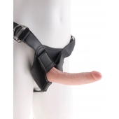 Страпон на виниловых трусиках Strap-on Harness Cock - 17,8 см. - Pipedream - купить с доставкой в Ногинске