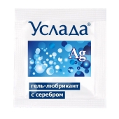 Гель-лубрикант «Услада с серебром» - 3 гр. - Биоритм - купить с доставкой в Ногинске