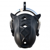 Черный замок верности Extreme Silicone Cock Blocker - Pipedream - купить с доставкой в Ногинске