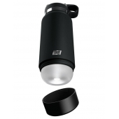 Черный мастурбатор в виде бутылки Fap Flask - Pipedream - в Ногинске купить с доставкой