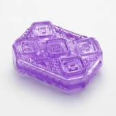 Фиолетовый мастурбатор-стимулятор Tenga Uni Amethyst - Tenga - в Ногинске купить с доставкой