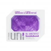 Фиолетовый мастурбатор-стимулятор Tenga Uni Amethyst - Tenga - в Ногинске купить с доставкой
