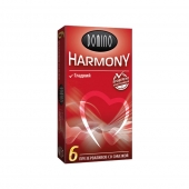 Гладкие презервативы Domino Harmony - 6 шт. - Domino - купить с доставкой в Ногинске