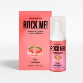 Жидкий вибратор Nuei Rock Me! с ароматом клубники - 20 мл. - Nuei cosmetics - купить с доставкой в Ногинске
