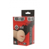 Нежный мастурбатор-ротик REALSTUFF 5INCH MASTURBATOR BJ - Dream Toys - в Ногинске купить с доставкой