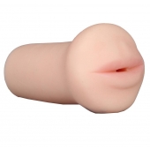 Нежный мастурбатор-ротик REALSTUFF 5INCH MASTURBATOR BJ - Dream Toys - в Ногинске купить с доставкой