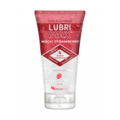 Интимный гель-смазка на водной основе Lubrimax Magic Strawberry - 75 мл. - ИнтелБИО - купить с доставкой в Ногинске