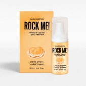 Жидкий вибратор Nuei Rock Me! с ароматом печенья и сливок - 20 мл. - Nuei cosmetics - купить с доставкой в Ногинске
