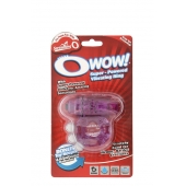 Фиолетовое эрекционное виброкольцо OWOW PURPLE - Screaming O - в Ногинске купить с доставкой