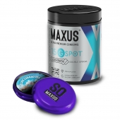 Гладкие презервативы Maxus G spot с двойной спиралью - 15 шт. - Maxus - купить с доставкой в Ногинске