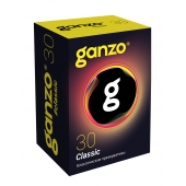 Классические презервативы с обильной смазкой Ganzo Classic - 30 шт. - Ganzo - купить с доставкой в Ногинске