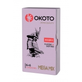 Презервативы OKOTO Mega Mix - 12 шт. - Sitabella - купить с доставкой в Ногинске