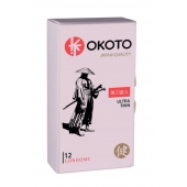 Тонкие презервативы OKOTO Ultra Thin - 12 шт. - Sitabella - купить с доставкой в Ногинске