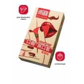 Презервативы Elasun Strawberry с аромато клубники - 10 шт. - Elasun - купить с доставкой в Ногинске